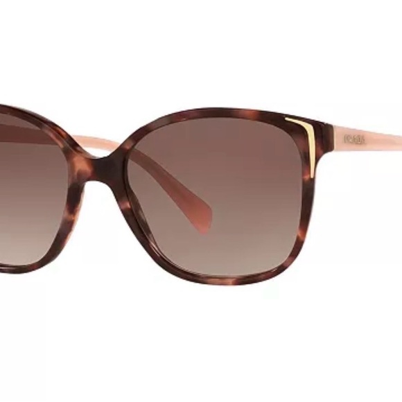 Prada Accessories - Prada Brown Tortoise Sunglasses